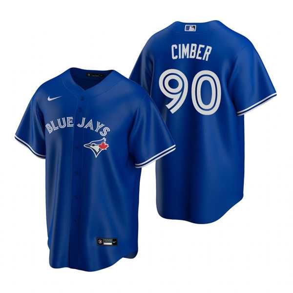 Mens Toronto Blue Jays #90 Adam Cimber Nike Royal Alternate Cool Base Jersey Dzhi->toronto blue jays->MLB Jersey